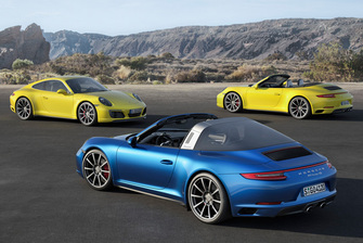 Новый 911 Targa с турбированным двигателем и Cayman GT4 Clubsport