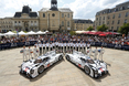 M14_1691.jpg || Porsche 919 Hybrid, Porsche Team: (l-r) Brendon Hartley, Timo Bernhard, Mark Webber, Porsche Team: Neel Jani, Romain Dumas, Marc Lieb, Scrutineering Le Mans 24 Hours 