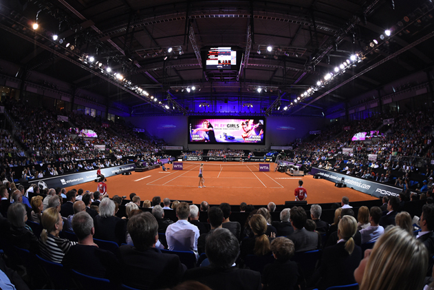Tennis-Weltklasse in der Porsche-Arena